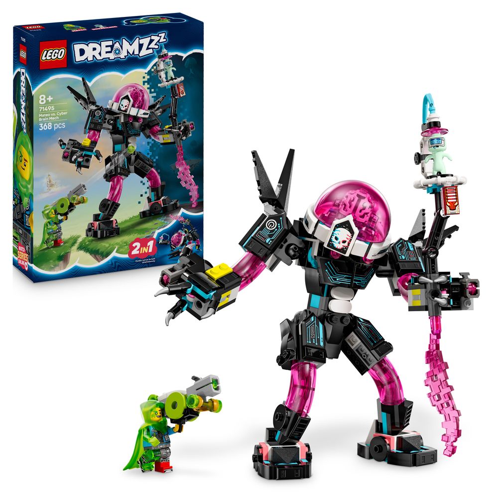 LEGO 71495 Mateo vs. Cyber Brain Mech | JB Spielwaren