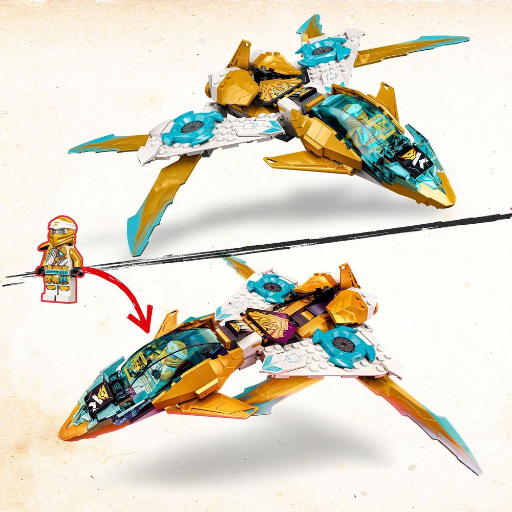 LEGO 71770 Zane's Golden Dragon Jet | JB Spielwaren