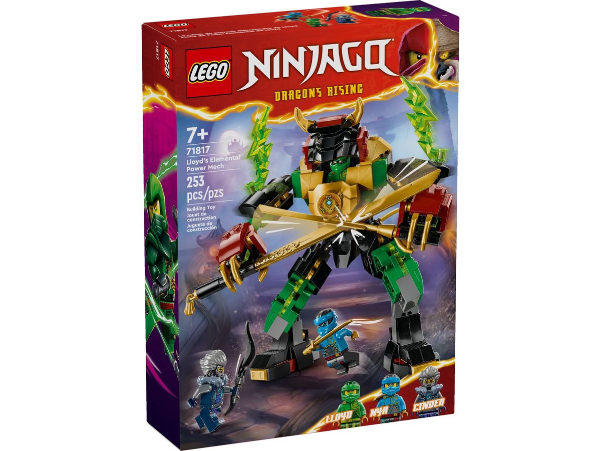 LEGO 71817 Lloyd's Elemental Power Mech | JB Spielwaren