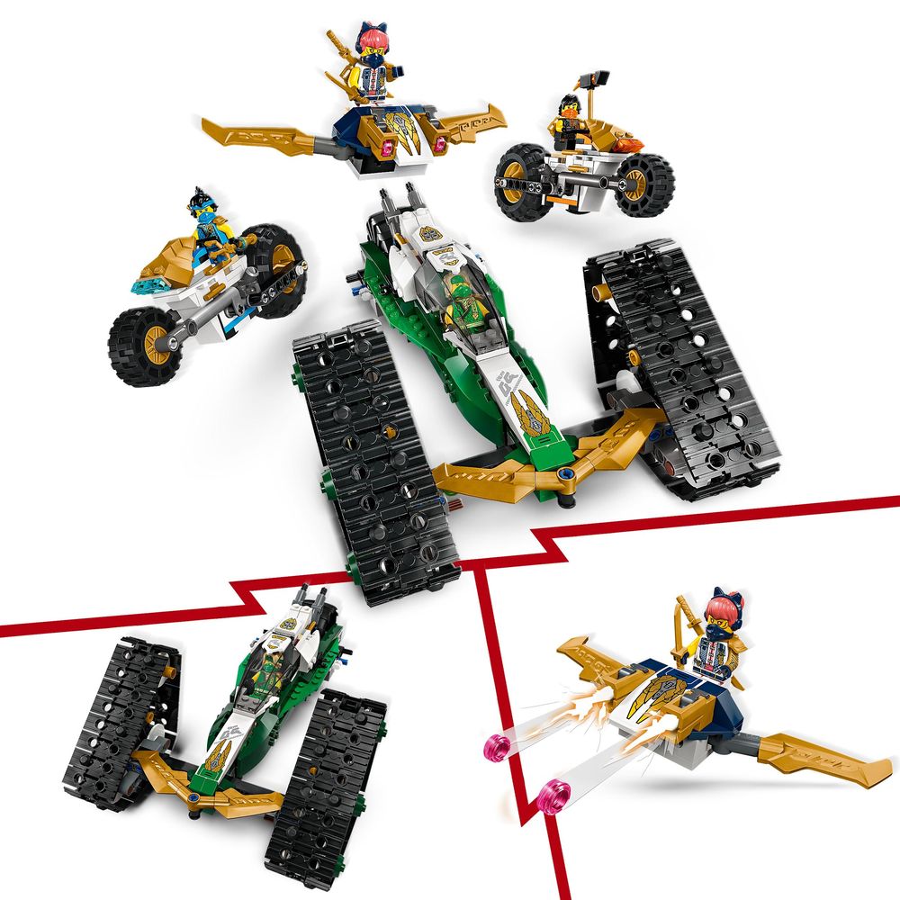 LEGO 71820 Ninja Team Combo Vehicle | JB Spielwaren