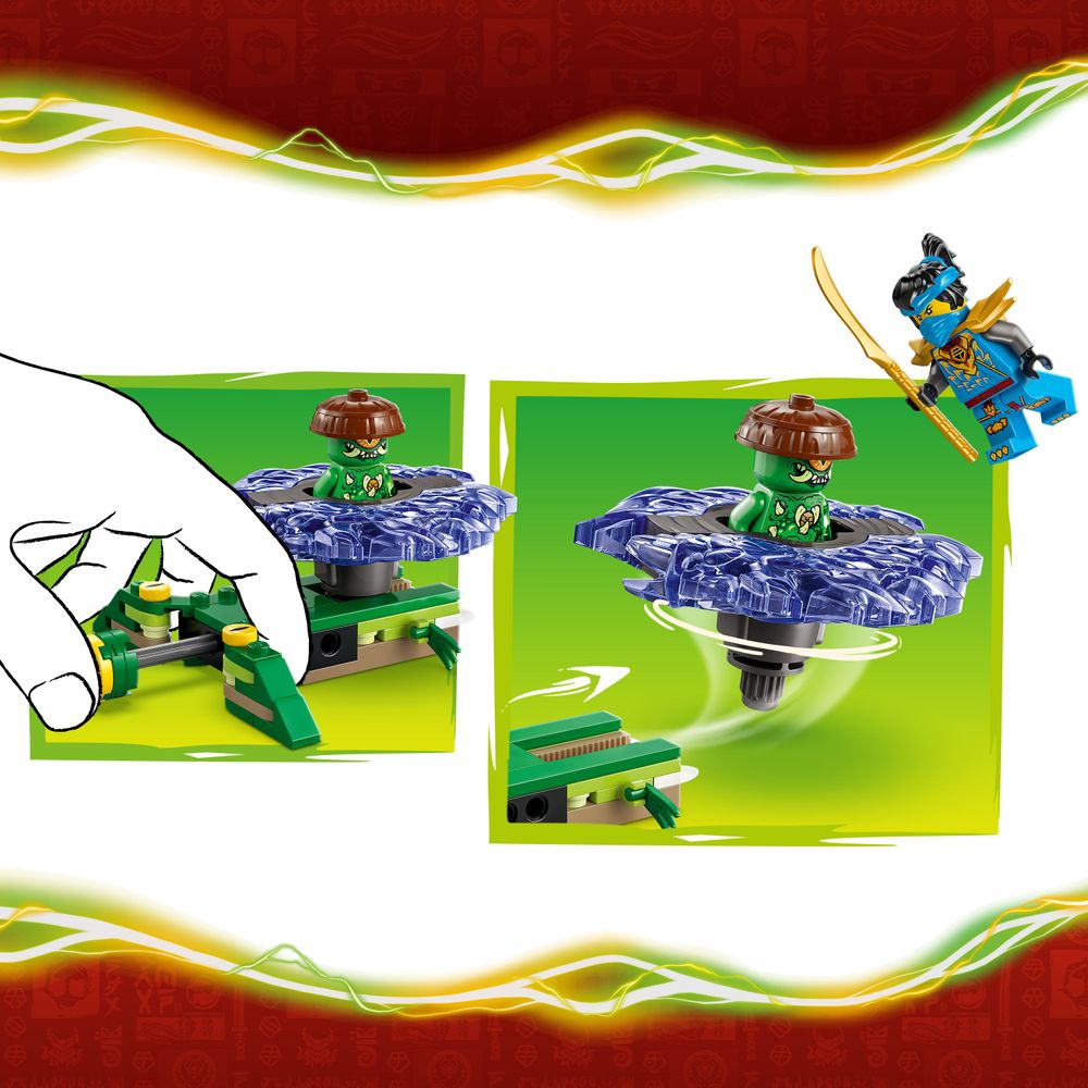 さなこ Nya vs. Mutationsmonster-Spinner 71849 | NINJAGO® | Offizieller