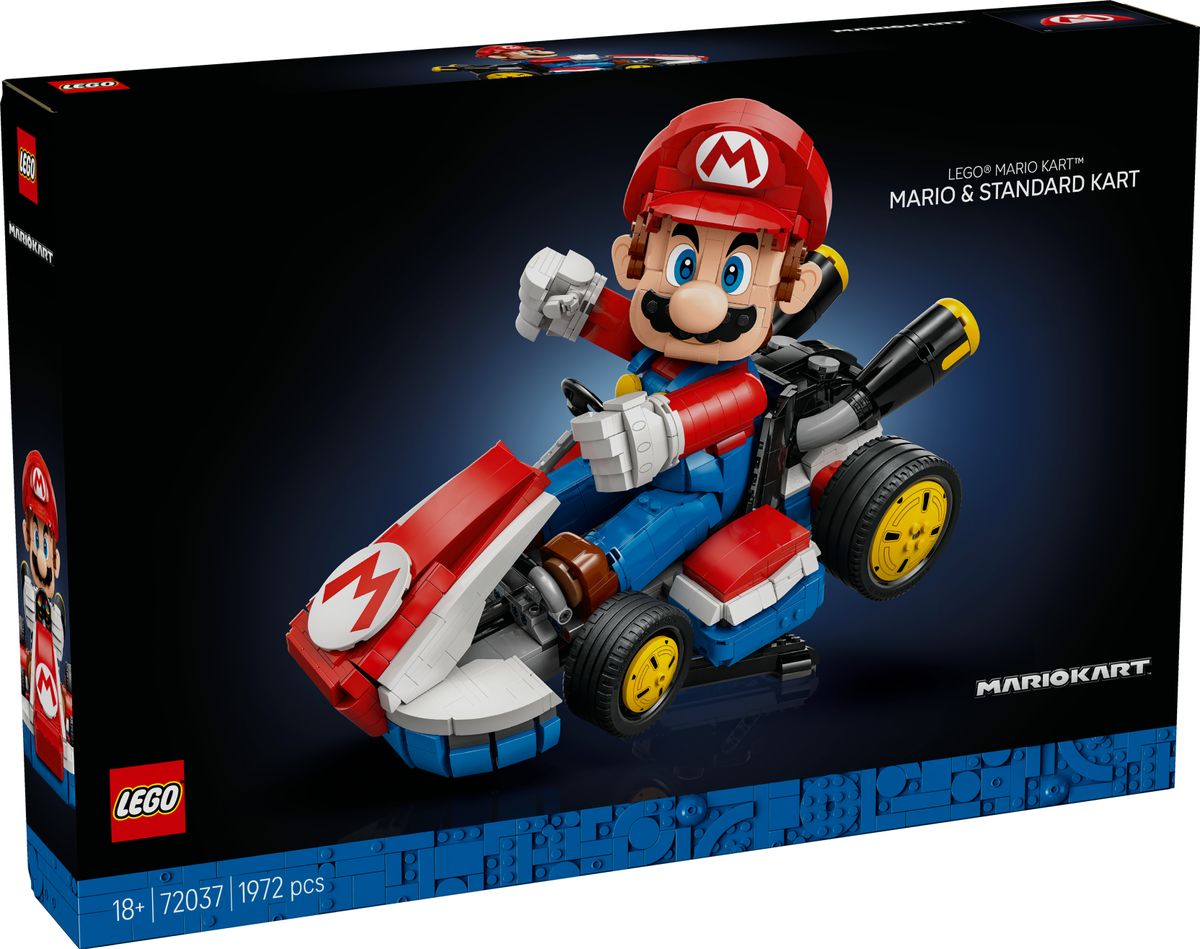 Lego Mario Figure Only LEGO 72037 Mario Standard Kart, JB Spielwaren