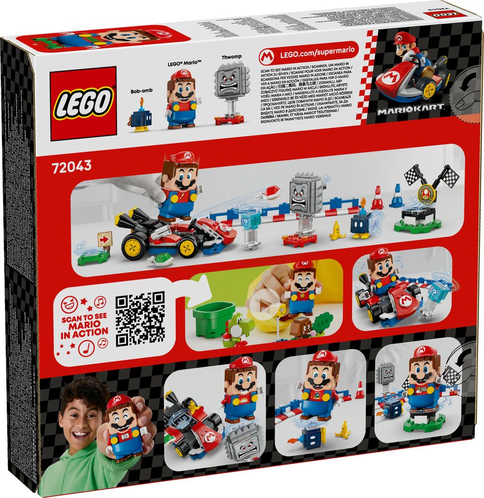 LEGO 72043 Mario Kart™ – Interactive LEGO® Mario™ Standard Kart