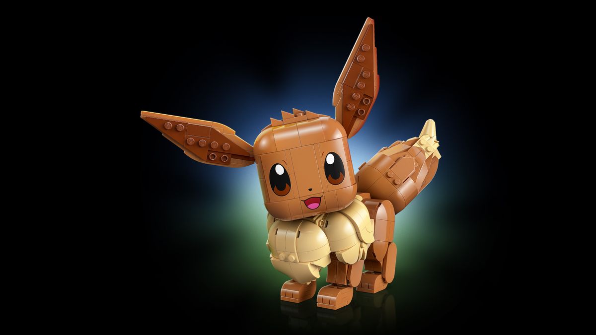 LEGO Evoli Nahaufnahme Gesicht