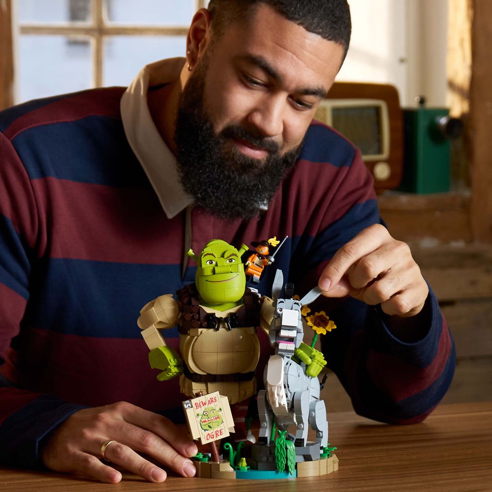 LEGO 72423 Esel mit aufklappbarem Maul und drehbaren Ohren