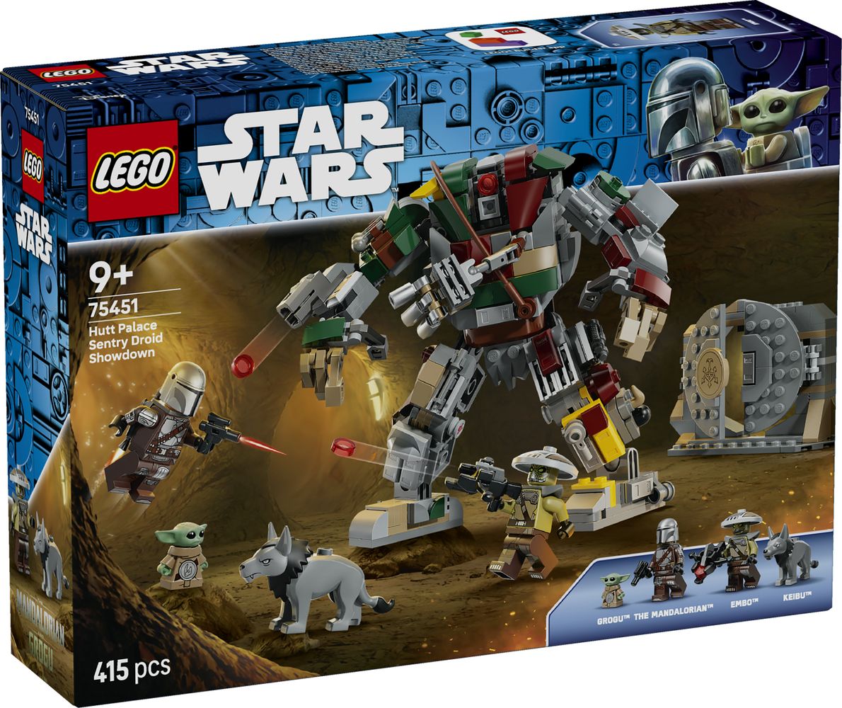 LEGO 75451 Showdown mit dem Wächterdroiden am Huttenpalast – Star Wars Set