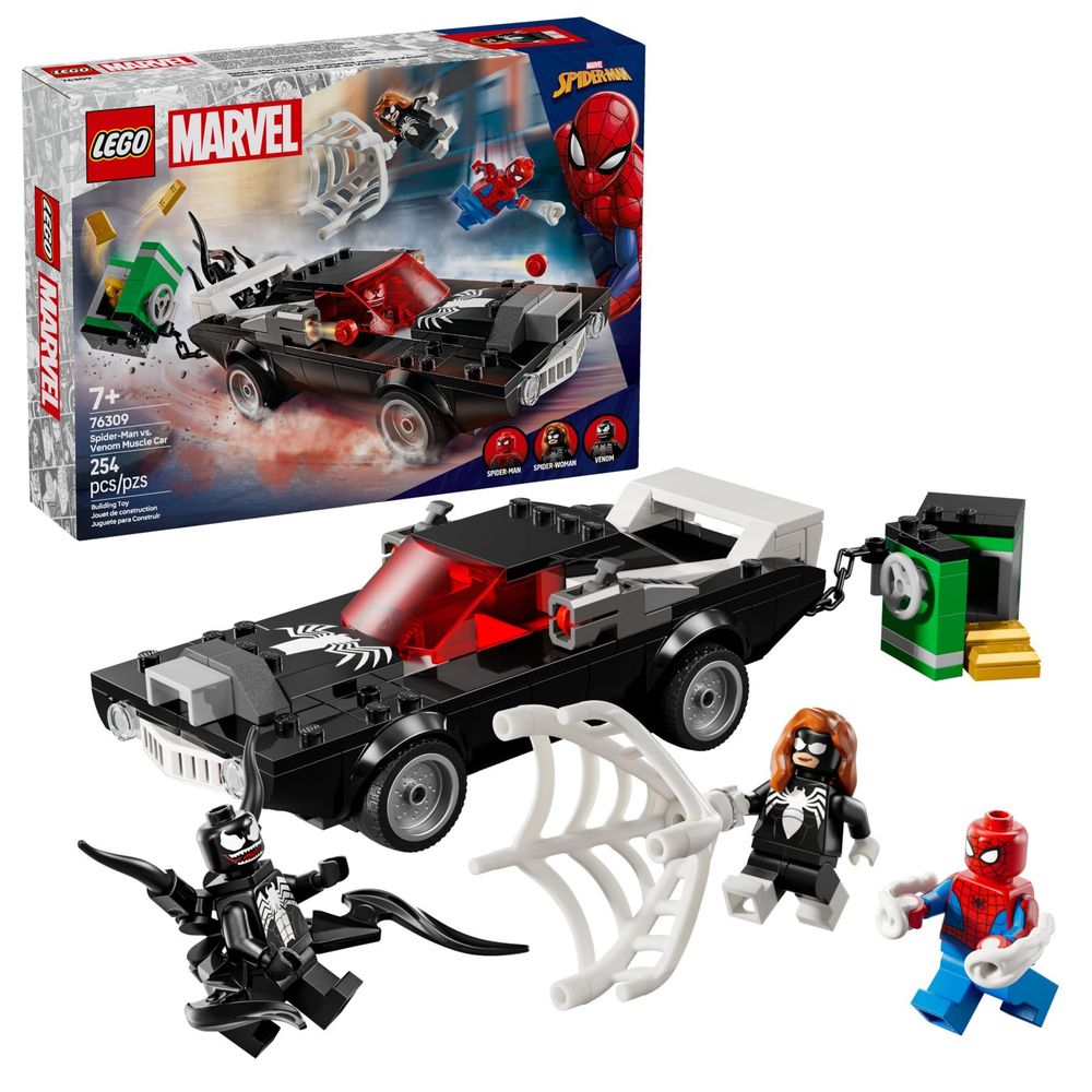 LEGO 76309 Spider-Man vs. Venom Muscle Car | JB Spielwaren