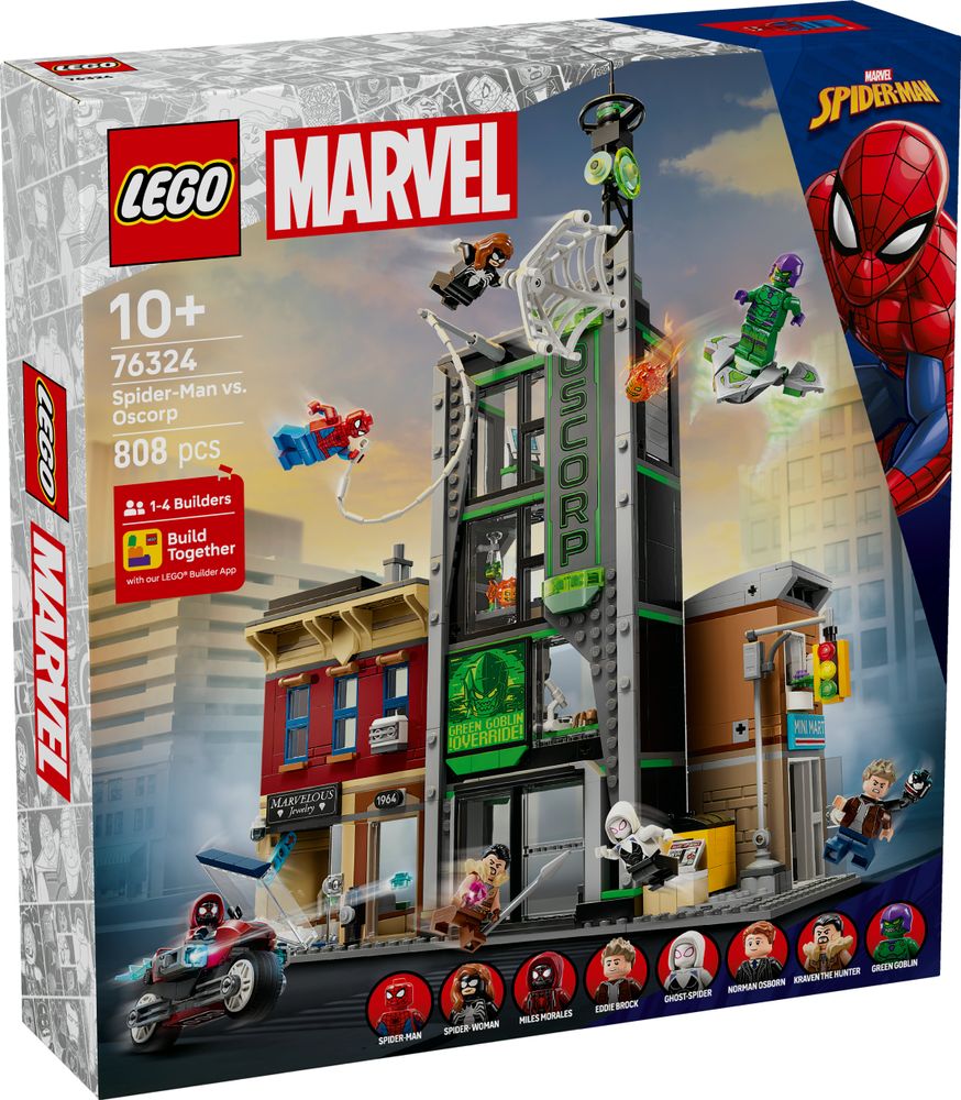 LEGO 76324 Spider-Man vs. Oscorp | JB Spielwaren
