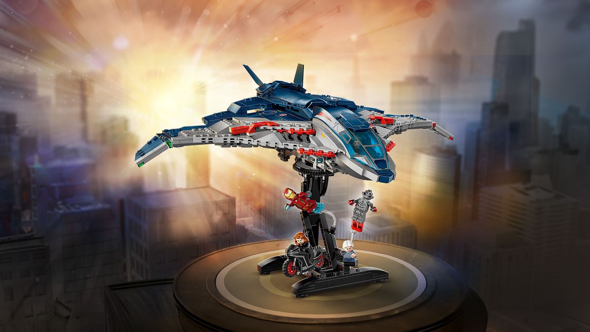 LEGO 76325 Avengers: Age of Ultron Quinjet JB Spielwaren
