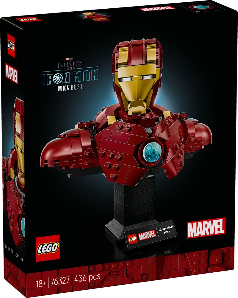 Lego Instructions Life Size Lego Iron Man Helmet LEGO 76327 Iron