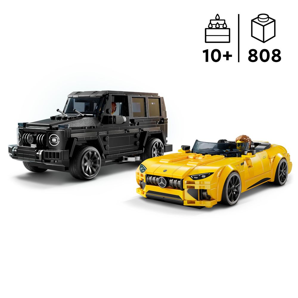Convertible Lego G Class LEGO 76924 Mercedes G-Class And SL 63 AMG