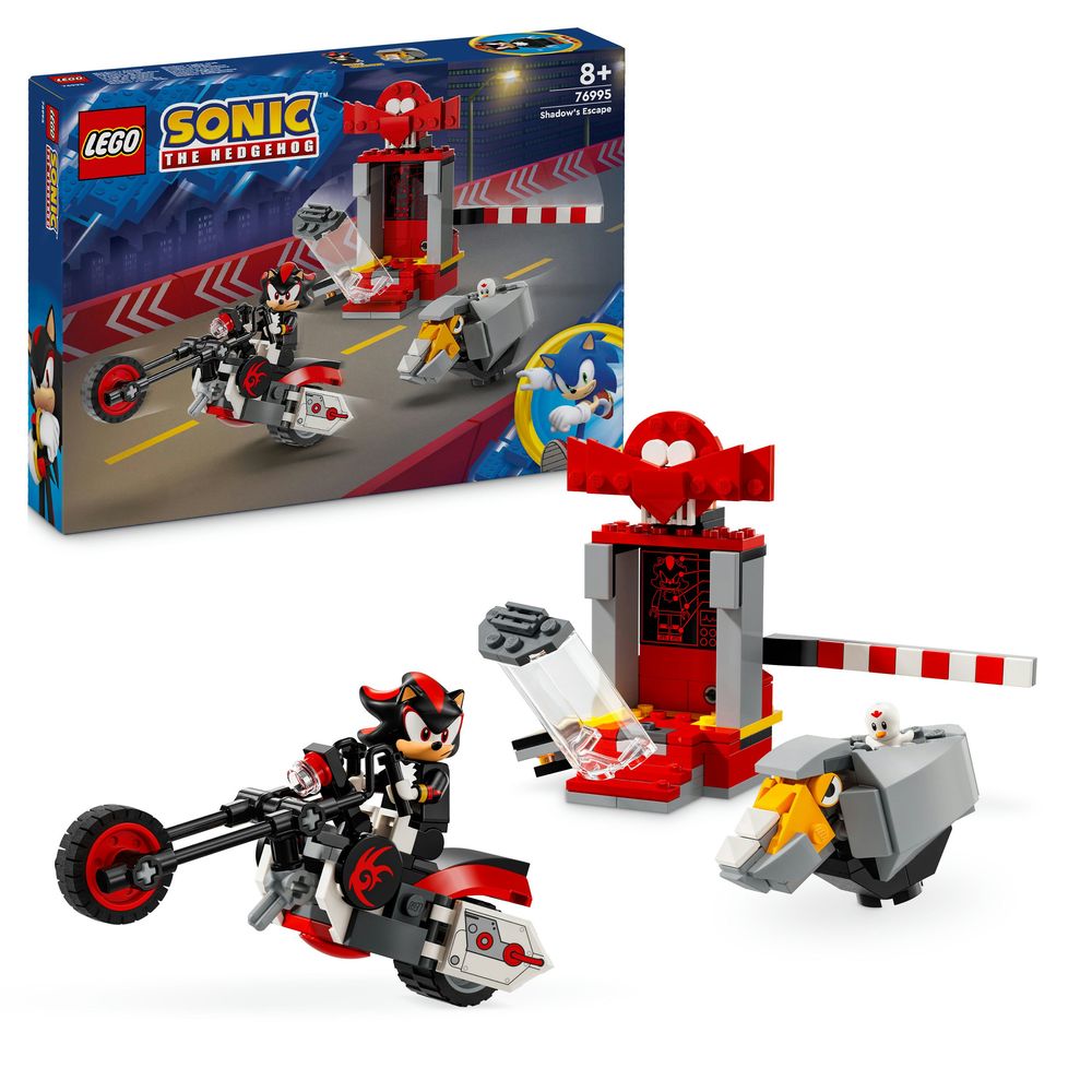 LEGO 76995 Sonic the Hedgehog™ Shadow the Hedgehog Flucht