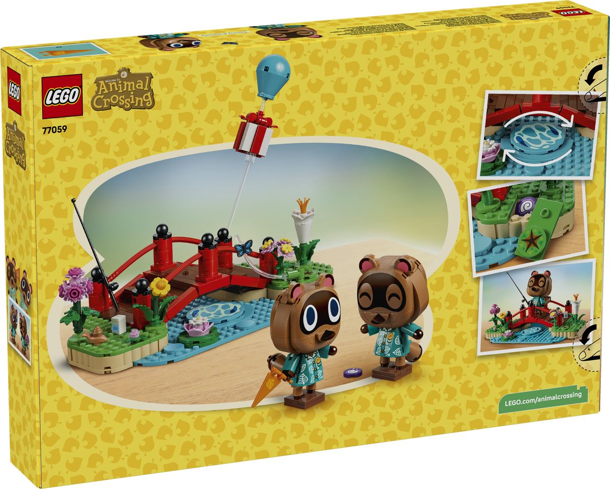 LEGO 77059 Animal Crossing Landschaft mit Angelplatz und Fossil