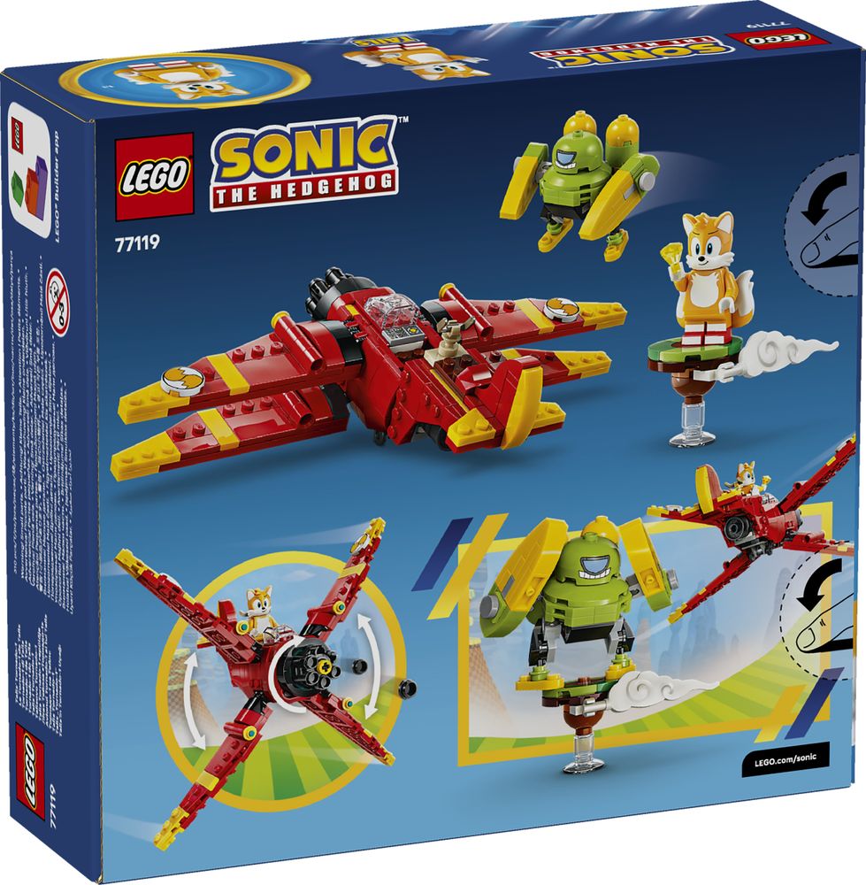 LEGO 77119 Tails und Egg Chaser auf schwimmender Insel