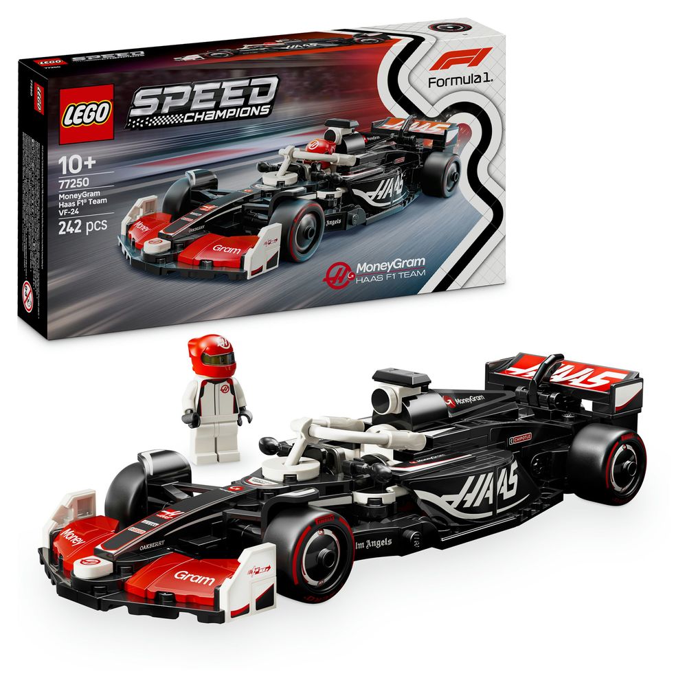 LEGO 77250 Formel 1 MoneyGram Haas F1 Team VF 24 Rennauto JB Spielwaren lego-77250-formel-1-moneygram-haas-f1-team-vf-24-rennauto-jb-spielwaren