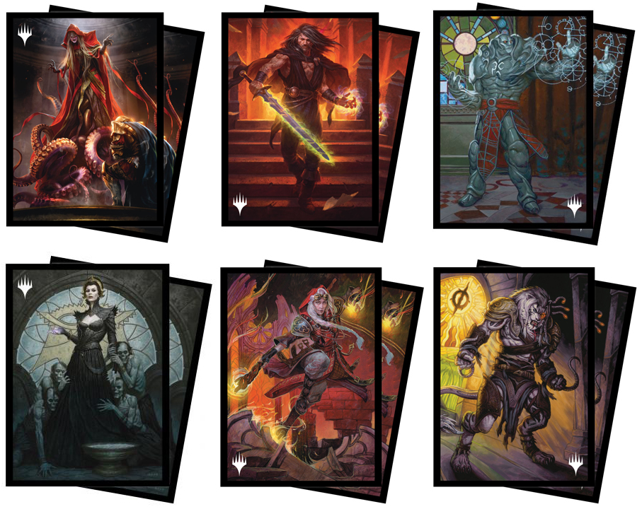 100 Ultra Pro MtG Magic Sleeves Dominaria United (66x91mm