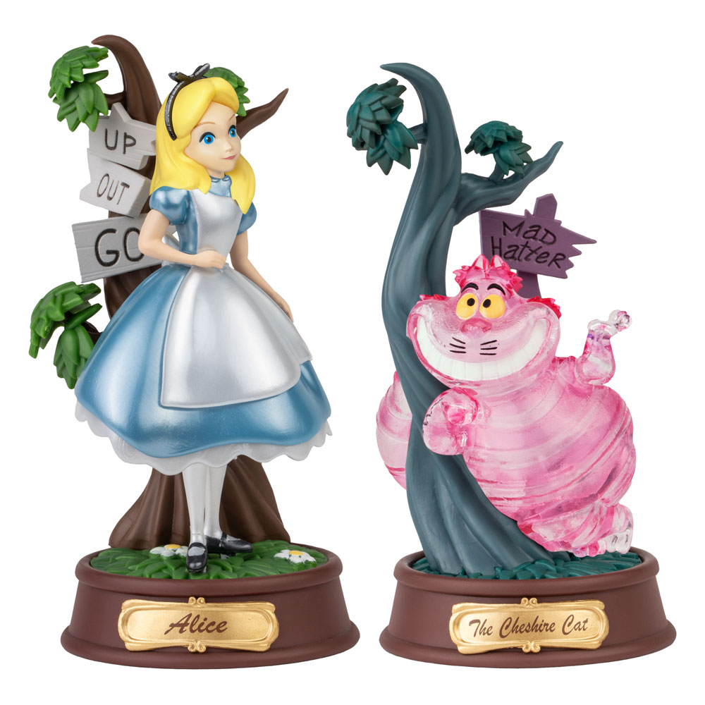Beast Kingdom Toys Alice im Wunderland Mini Diorama Stage Statuen 2