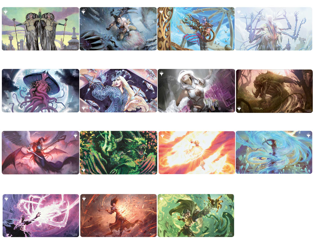 Ultra Pro Magic: The Gathering Playmat - Modern Horizons 3 V1 Design With Augmented Reality Feature