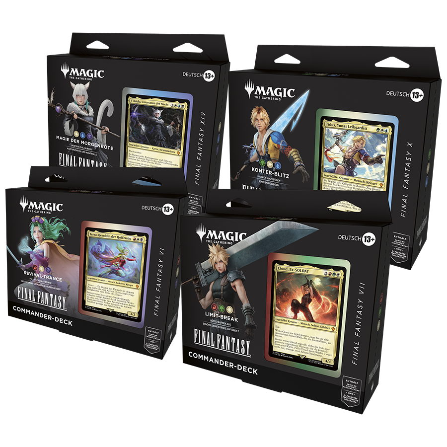 h*t様 マジック ギャザ MTG FF VI COMMANDER DECK 【 Final Fantasy Commander Deck deutsch - MtG Magic the Gathering