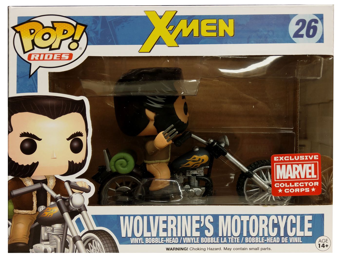 wolverine's motorcycle pop