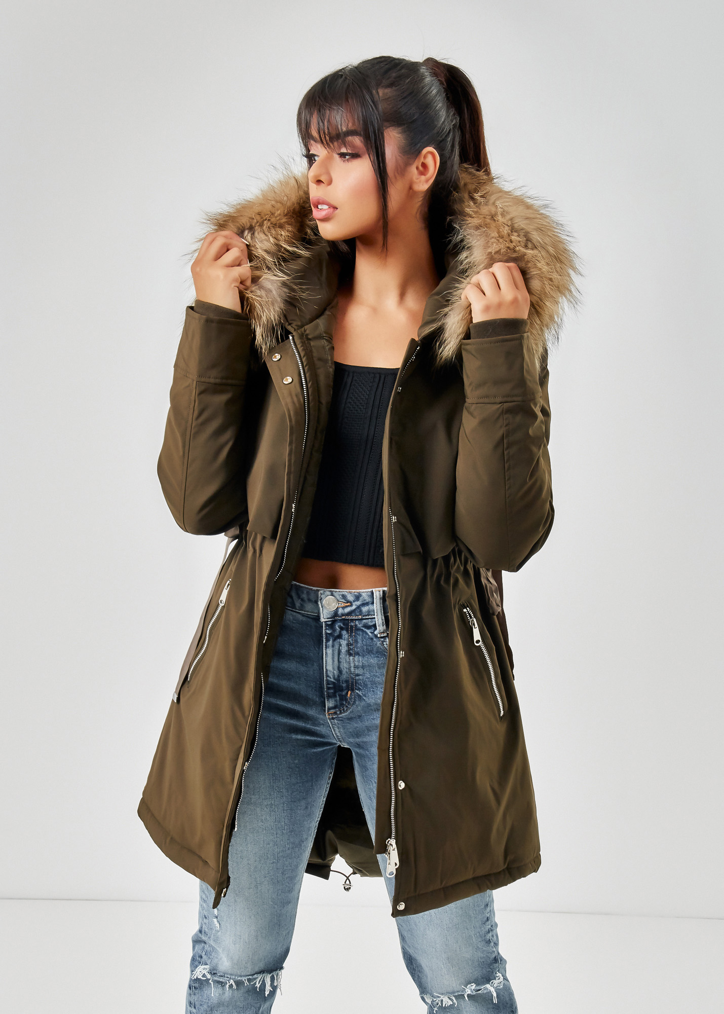 EFW1845K Damenjacke Echtfell NEW | EightyFive EFW1845K Damenjacke Echtfell NEW | EightyFive