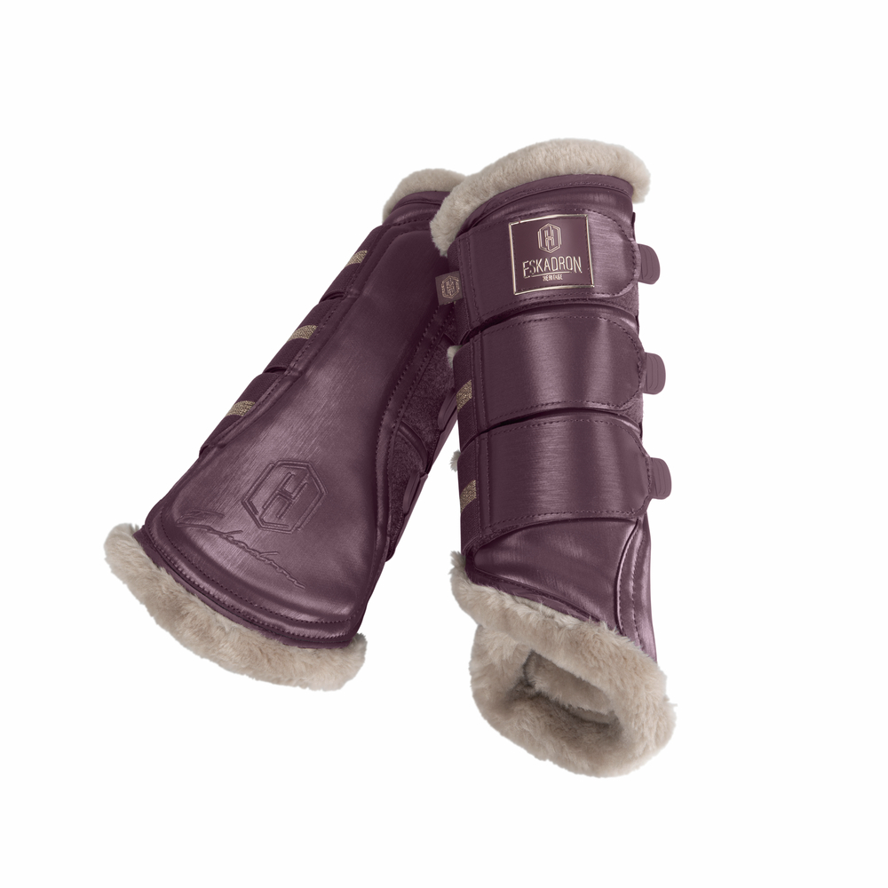 Eskadron Tendon Boots GLAMSLATE FAUXFUR cassis Heritage AW 23/24 plentyShop LTS