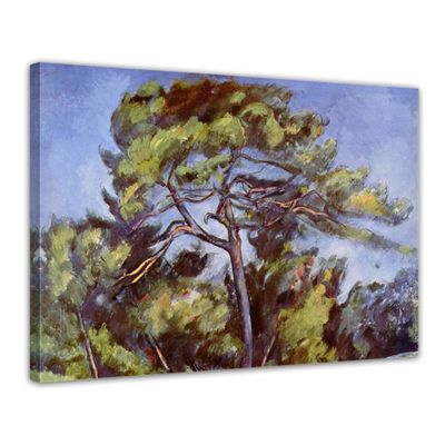Kunstdruck - Alte Meister - Paul Cézanne - Die grosse Kiefer
