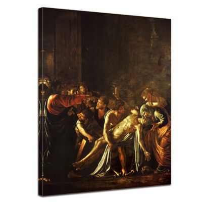Kunstdruck - Alte Meister - Caravaggio - Auferweckung des Lazarus