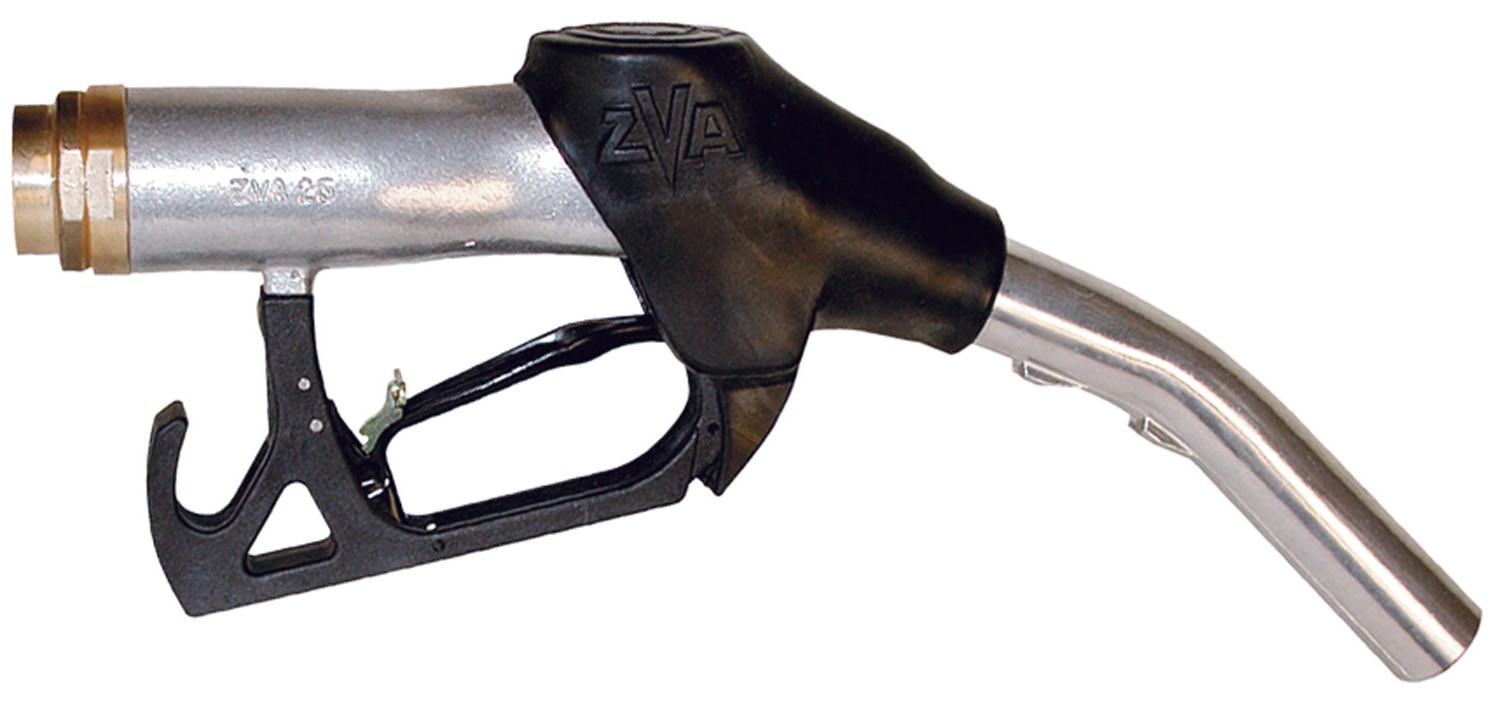 Automatische Zapfpistole LKW Zapfventil Modell Elaflex ZVA25.3M, max. 140  l/min., Drehgelenk 1 AG, Handgriff #3 mit Magnet (Ausführung mit anderen