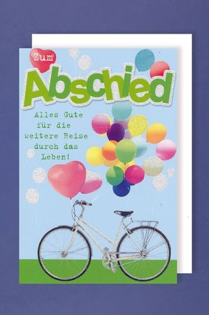 Abschiedskarte kaufen im Online-Shop von 1-2-3-Geburtstag.de