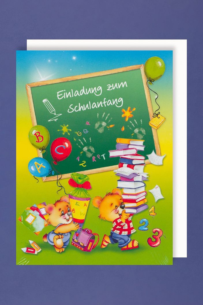 Schulanfang Karte Karte