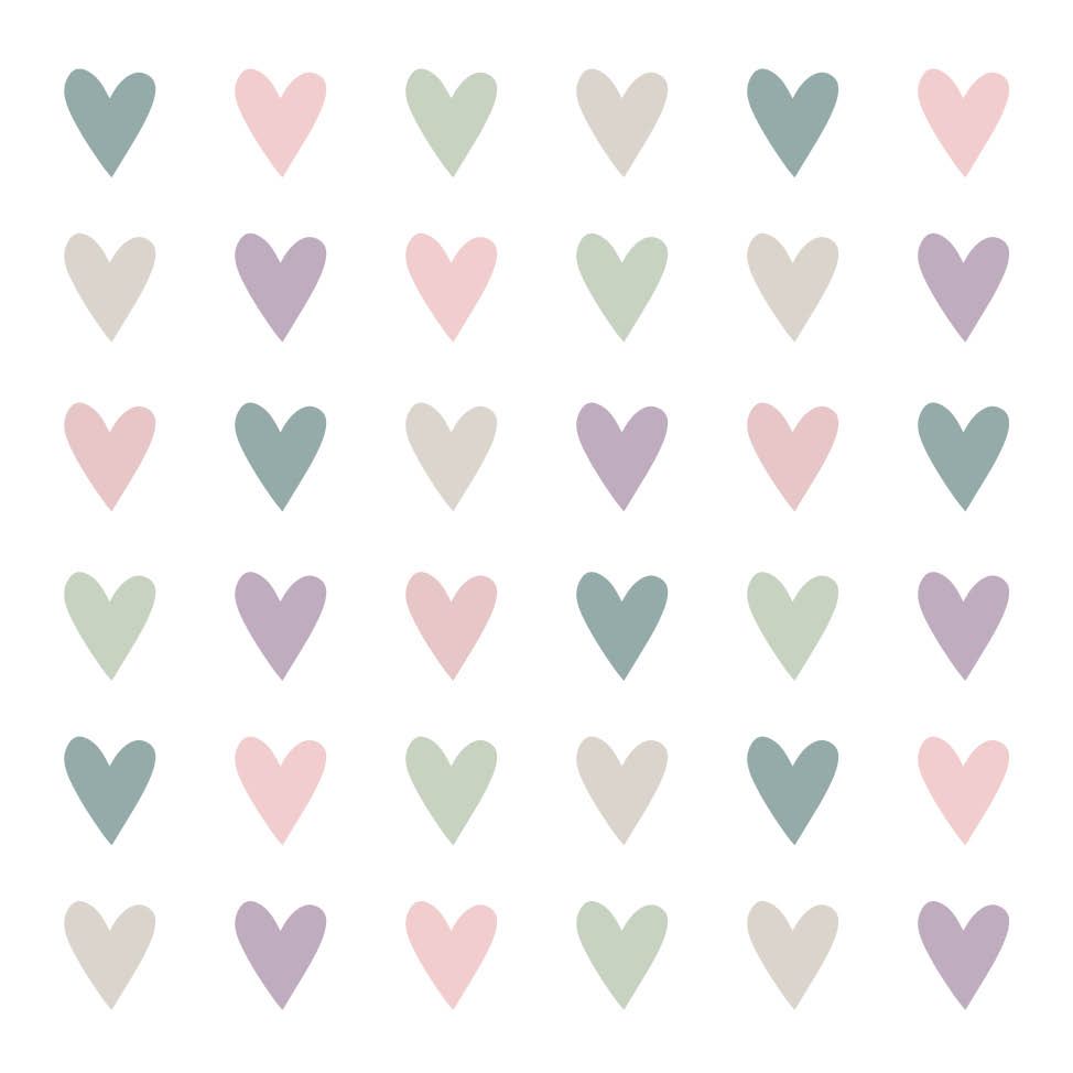 Regenbogen Party Servietten Pastell - 16 Stück Für Geburtstag & Mottoparty