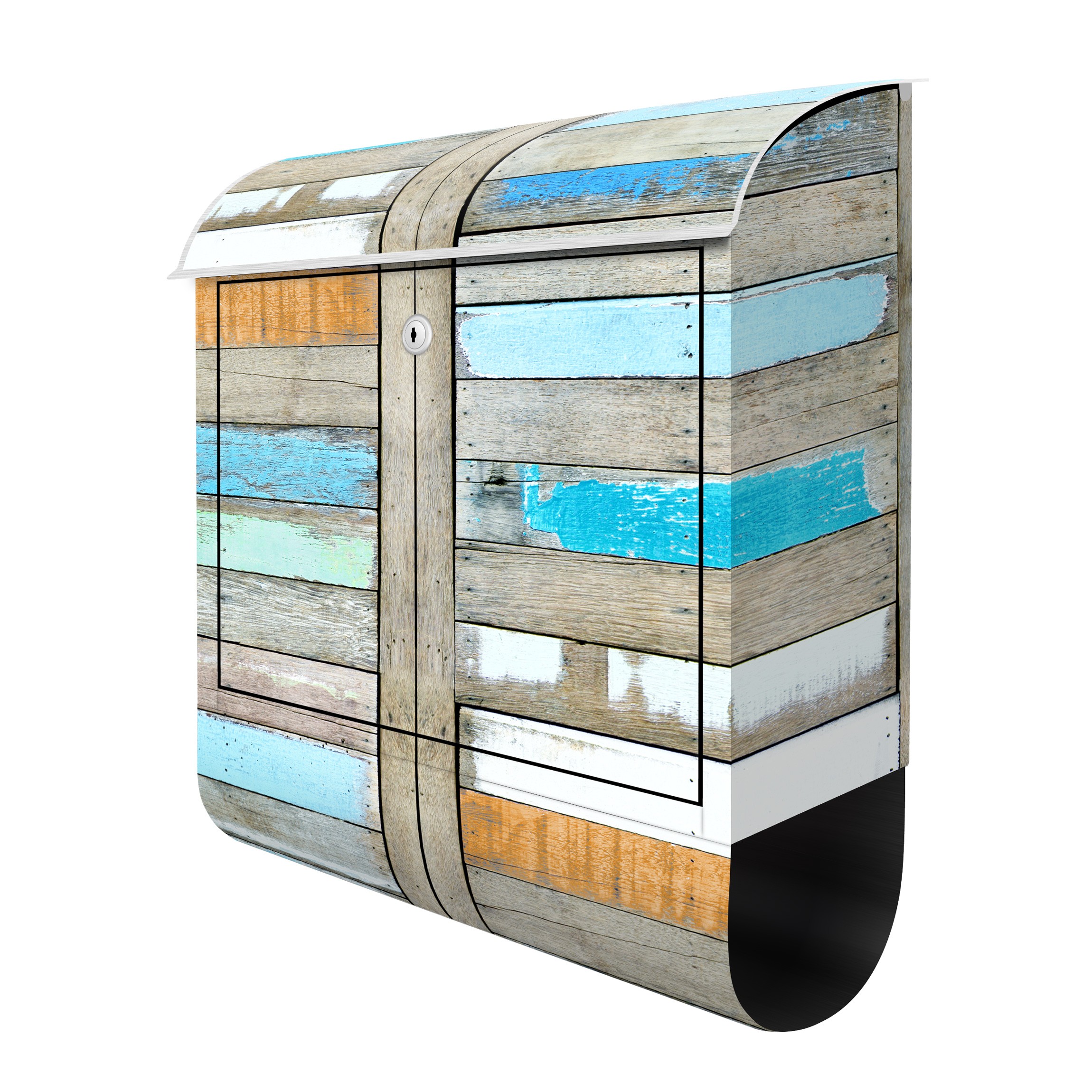 Briefkasten Vintage - Shelves of the Sea - mit Zeitungsfach