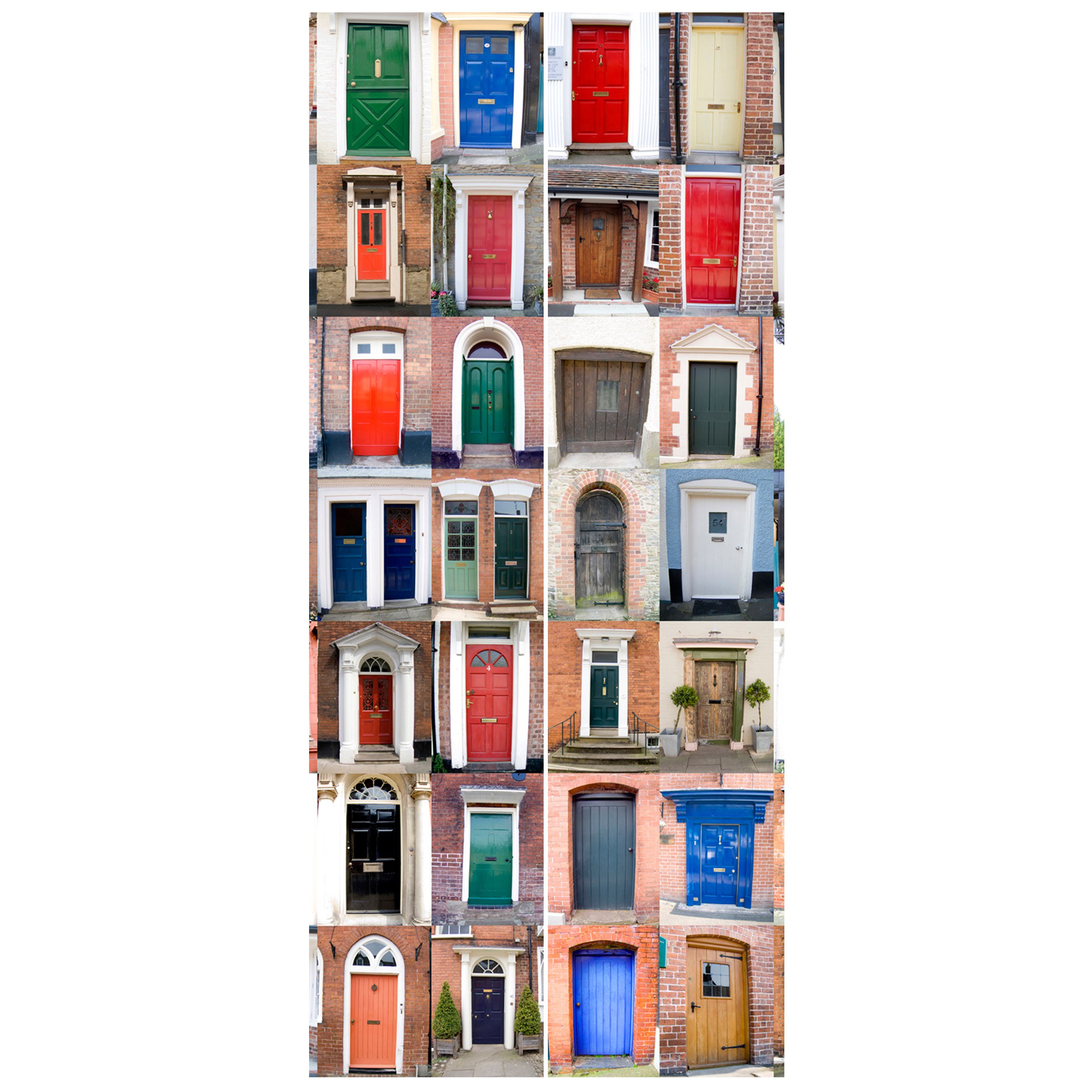 Carta da parati per porte - 100 Doors - 215cm x 96cm