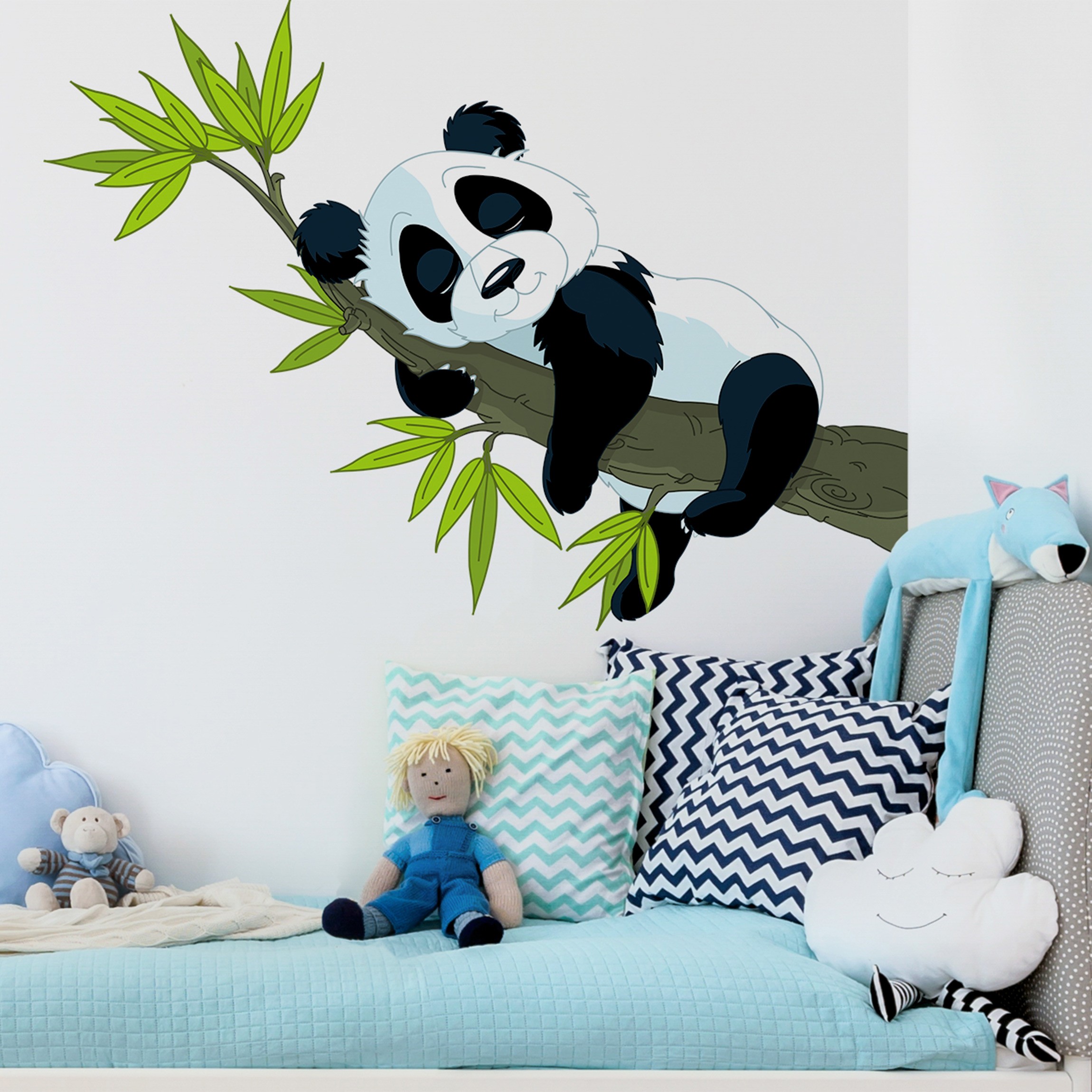 Wandtattoo Kinderzimmer Panda