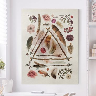 Bilder für Schlafzimmer - schönes Bild übers Bett | Gratis Versand