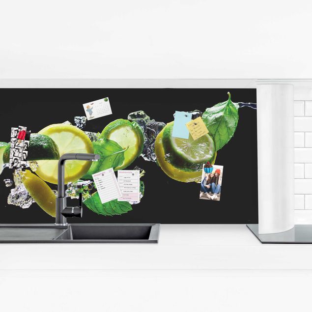 Küchenrückwand Mojito Zutaten Panorama Folie selbstklebend ...