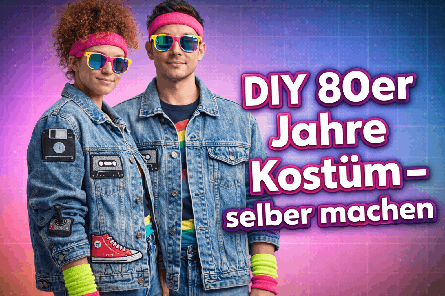 80er Jahre Kostüm DIY: So gestaltest du dein Retro-Outfit nachhaltig selbst