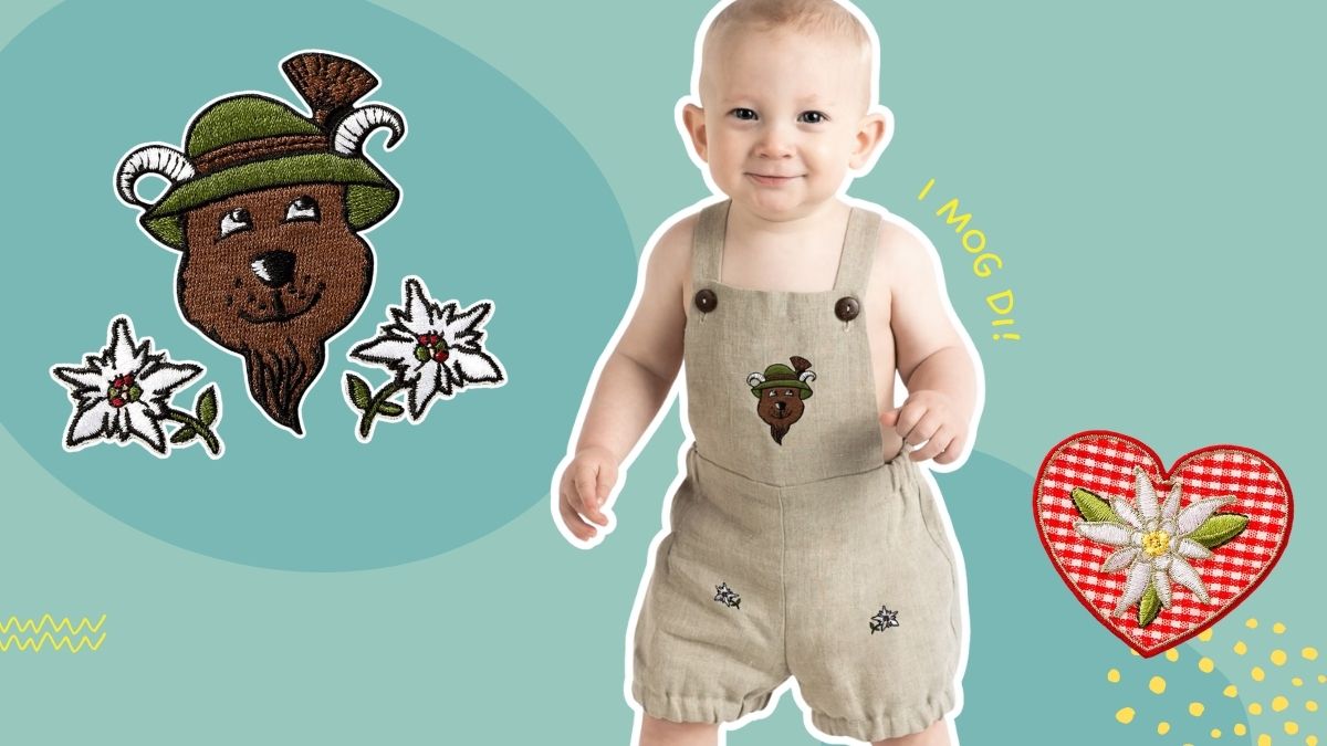 Oktoberfest-Outfit selbst gemacht: So zauberst du mit Bügelpatches einen einzigartigen Wiesn-Look!