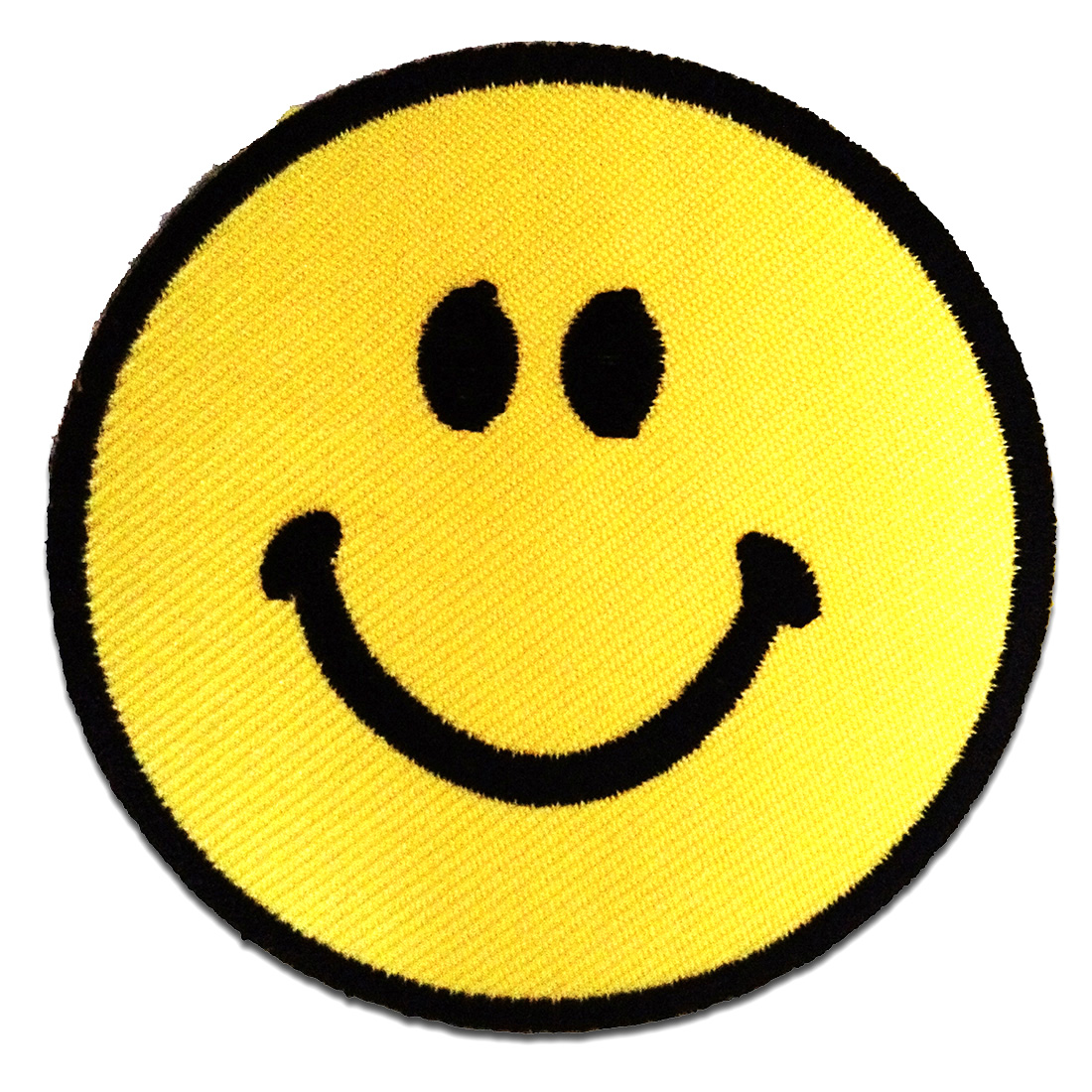 /'Smiley Aufnäher Patch /'/'/'/'/'/'7,5 x 7,5 cm/'/'/'/' Patches Aufbügeln/'