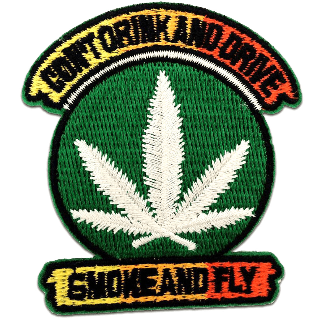 Aufn/äher B/ügelbild Aufb/ügler Iron on Patches Applikation Biker Cannabis Hanfblatt Flagge Usa