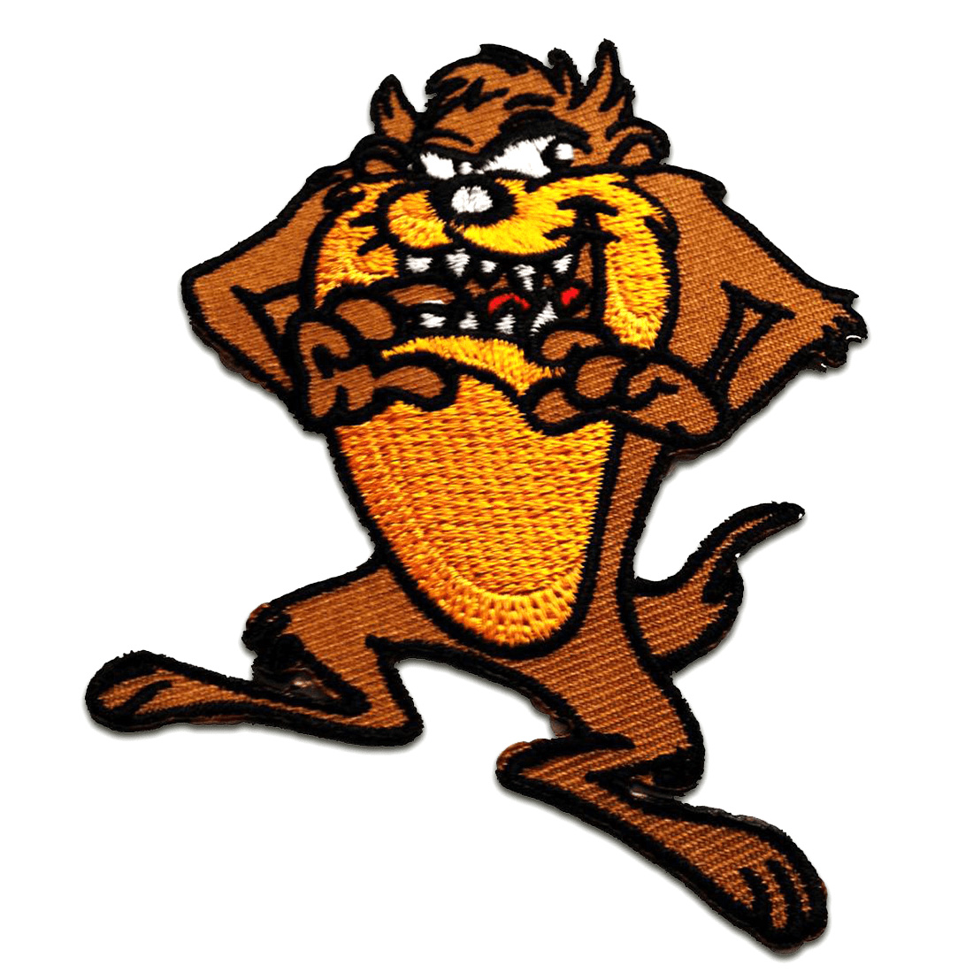 Taz Looney Toons Comic children brown 7x9 Application badges Iron on patches