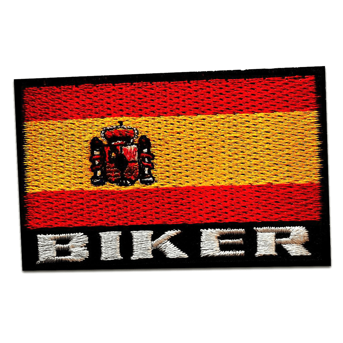 Toppa Bandiera Spagna In PVC 8x5 Cm – Con Gancio E Loop – Adesivo Per Abiti, Giacche E Tessuti – Gemelolandia