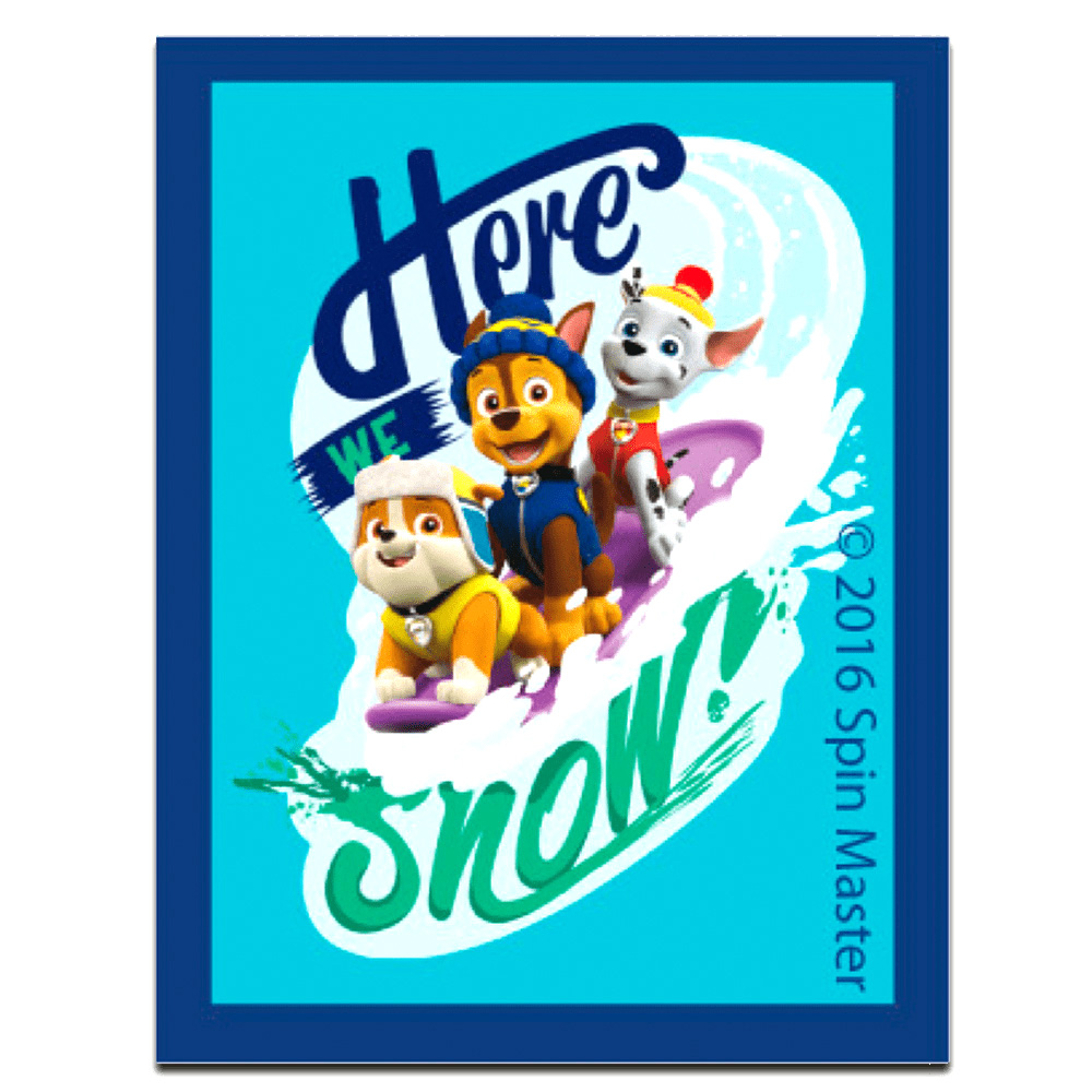 Toppe termoadesive - Paw Patrol Squadra dei Cuccioli 'Let's roll' - colorato - 5,6 x 7 cm - 2016 Spin Master PAW Productions Inc. Patch Toppa ricamate Applicazioni Ricamata da cucire adesive