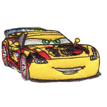 8 tlg. Set: Bügelbilder Disney Cars - Lightning Mc Queen und FREUNDE -  jeweils circa 7,7 cm * 5,2 cm Bügelbild - Aufnäher Applikation Auto McQueen