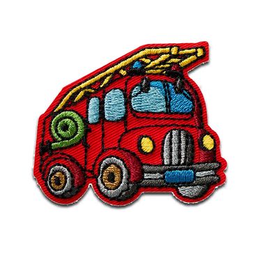 Iron on patches - CARS 3 RUST-EZE Disney - red - 6,5x6,4cm