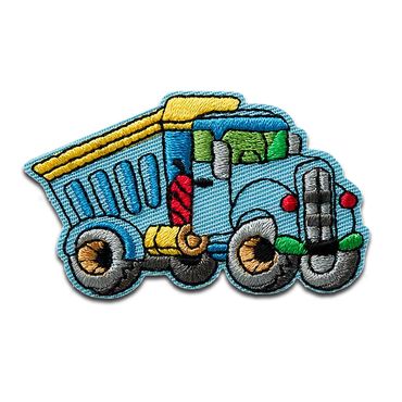 Toppa Termoadesiva Ricamata A Forma Di Trattore Per Bambini – 6,5 X 5 Cm, Per Riparare E Personalizzare Abiti E Accessori - 4