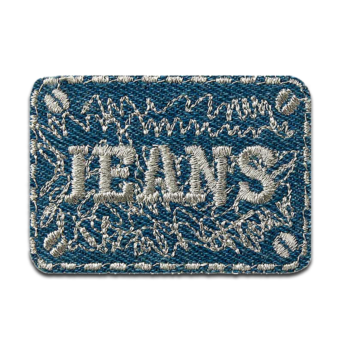 Applikation zum Aufbügeln  Bügelbild  3-039  Denim 