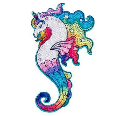 Unicorno Set 8 Pezzi - Toppe Termoadesive Patch Toppa Ricamate
