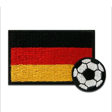 Calcio Set 5 Pezzi - Toppe termoadesive Patch Toppa ricamate